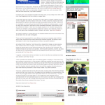 Forex Peace Army | Unregulated Forex Fraud Press Release in The Herald